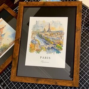Framed fine art print 11x14 inch